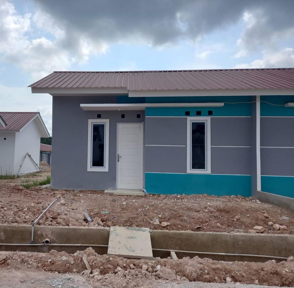 foto tampak rumah tipe 30/75 perumahan GIA EDELWEISS