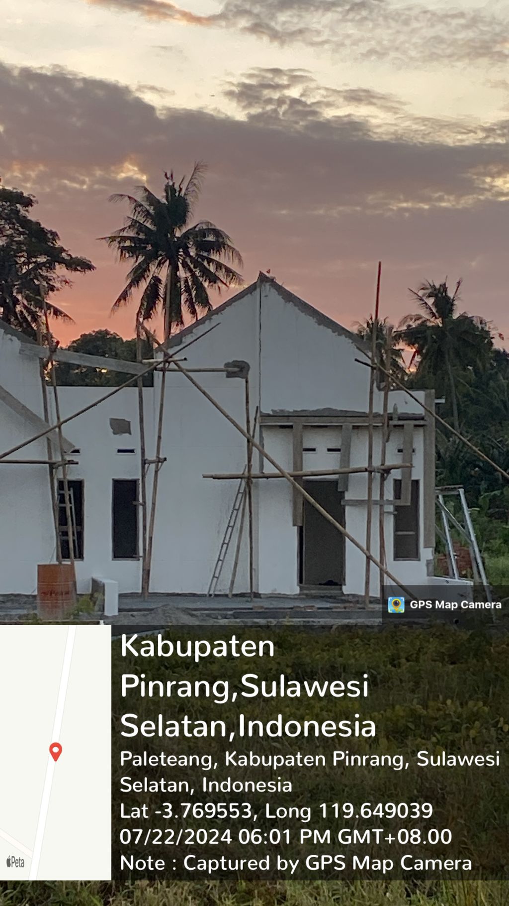 foto tampak rumah tipe Mabbarakkae perumahan GRAHA MADANI IV PALETEANG