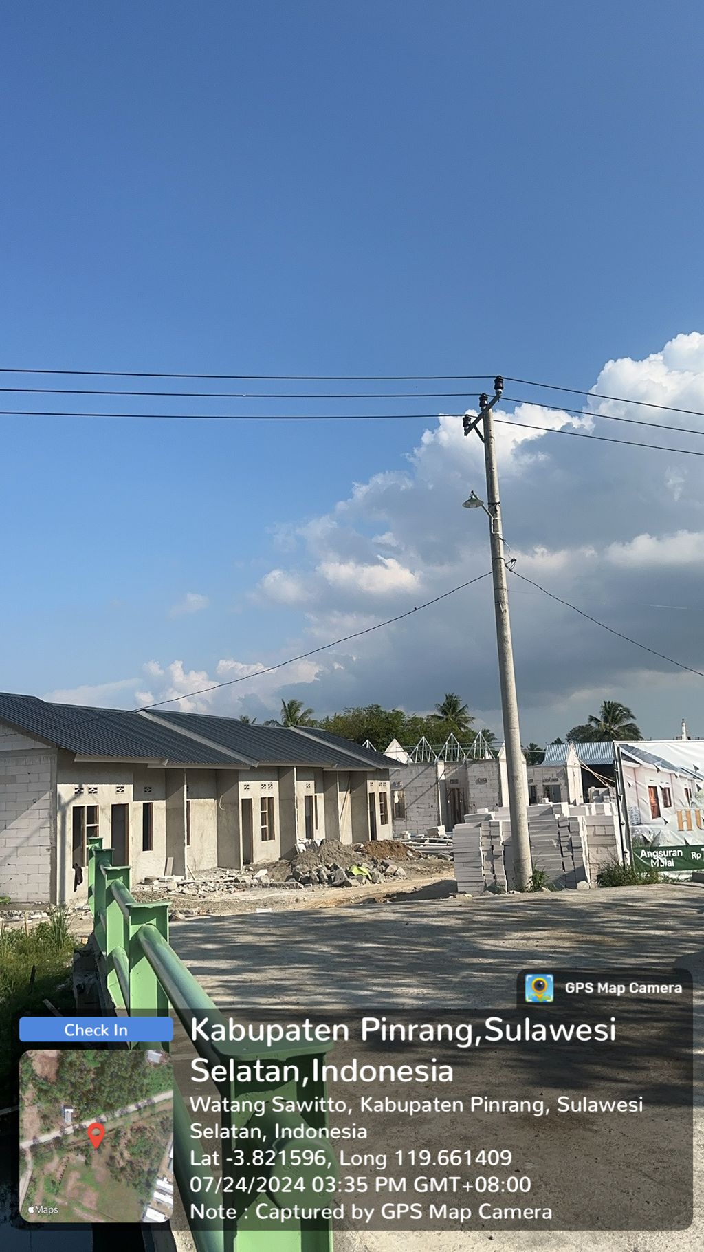 foto gerbang perumahan Zam Zam Estate Pinrang