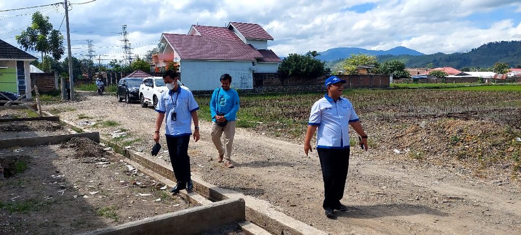 foto posisi tengah perumahan AMARIS GREENHOUSE TAHAP 4