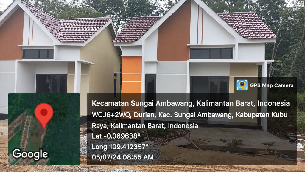 foto contoh rumah perumahan Mitra Karya Residence Tahap 2