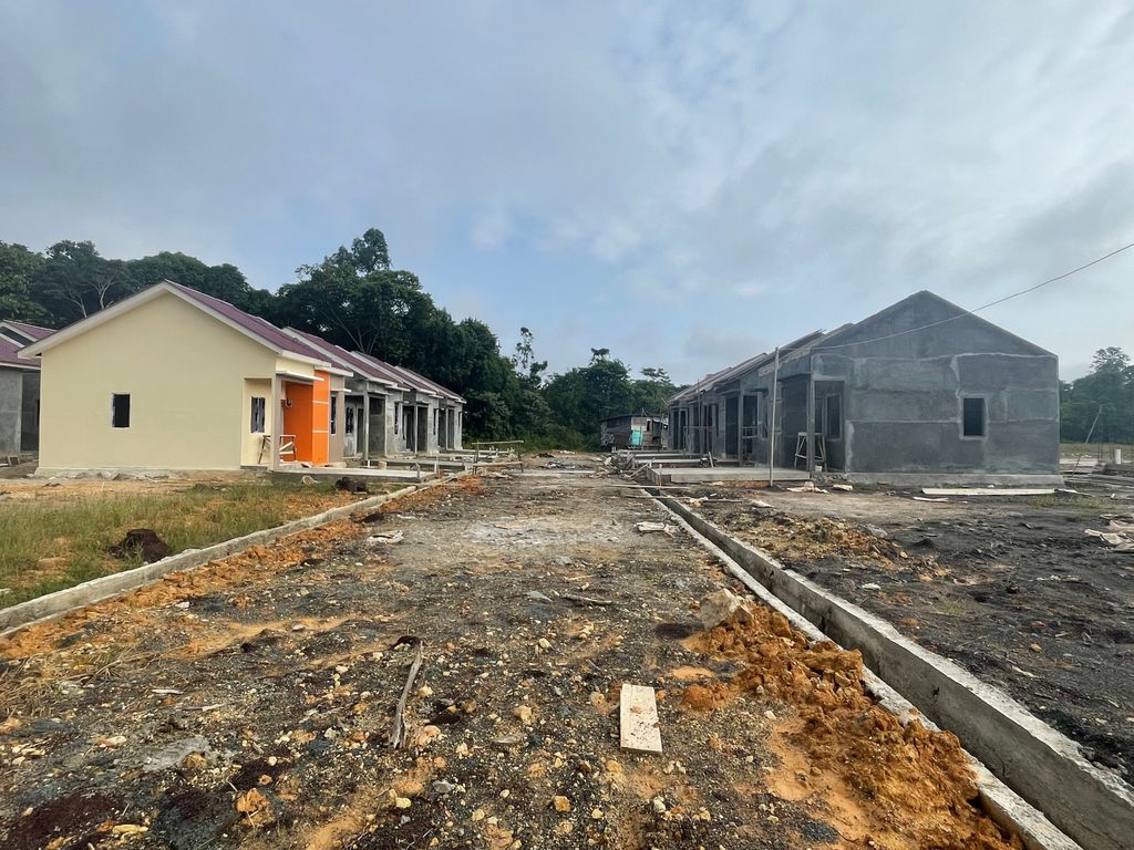 foto posisi tengah perumahan KAIROS RESIDENCE