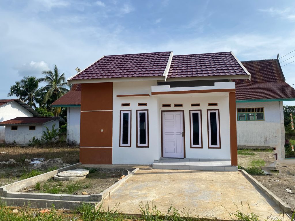 foto tampak rumah tipe 36/100 M2 perumahan Perumahan Villa Zahra II
