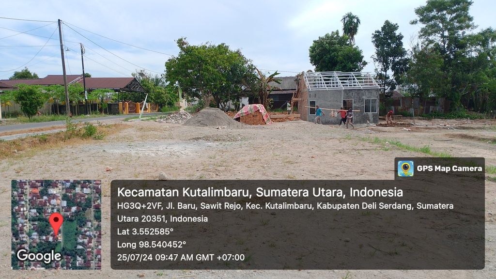 foto posisi tengah perumahan PESONA BISMARKIA