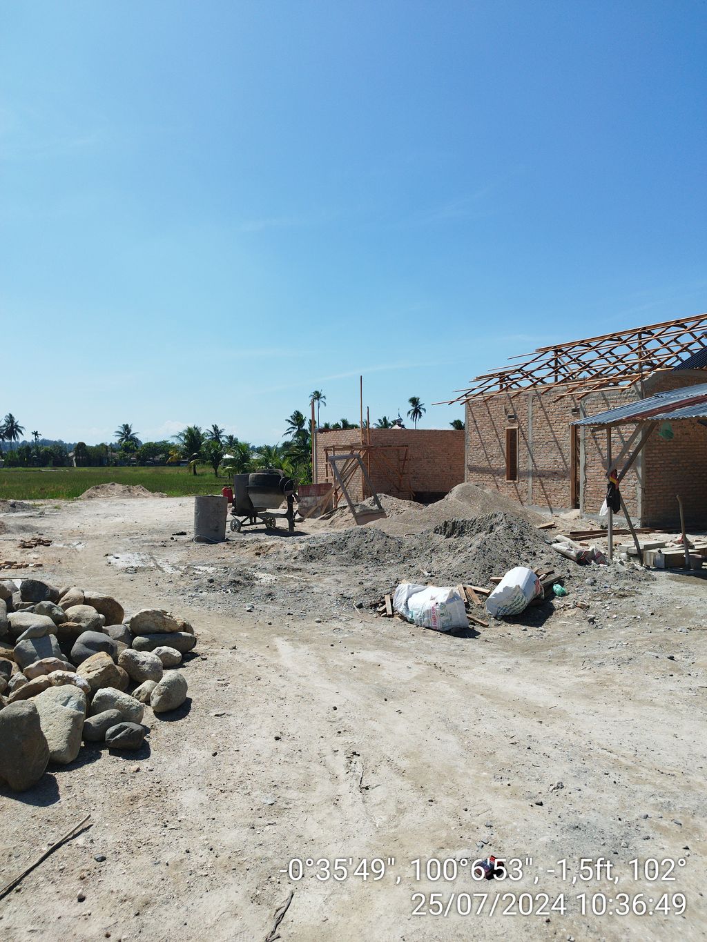 foto posisi tengah perumahan ANUGRAH TUHAN RESIDENCE 2