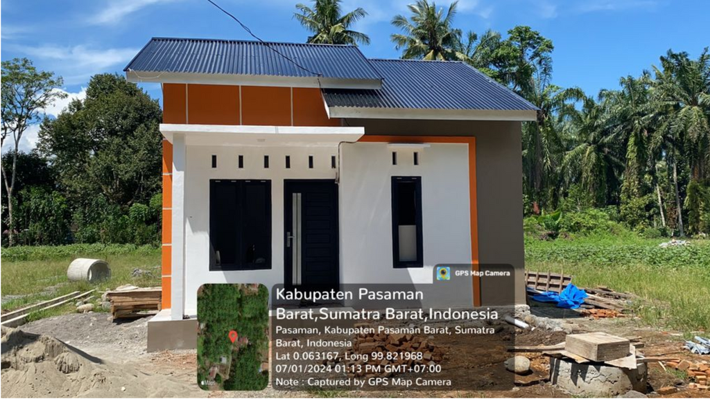 foto tampak rumah tipe Rumah Tapak perumahan Perumahan Griya Luhur 1