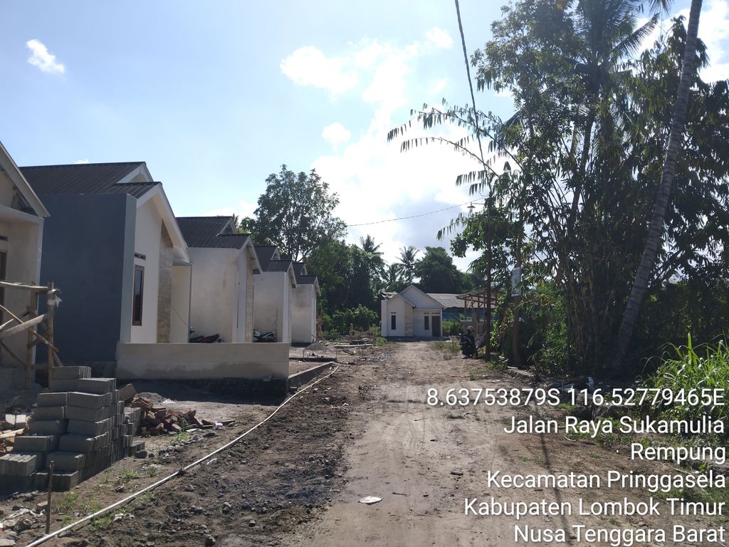 foto posisi tengah perumahan DBS Residence