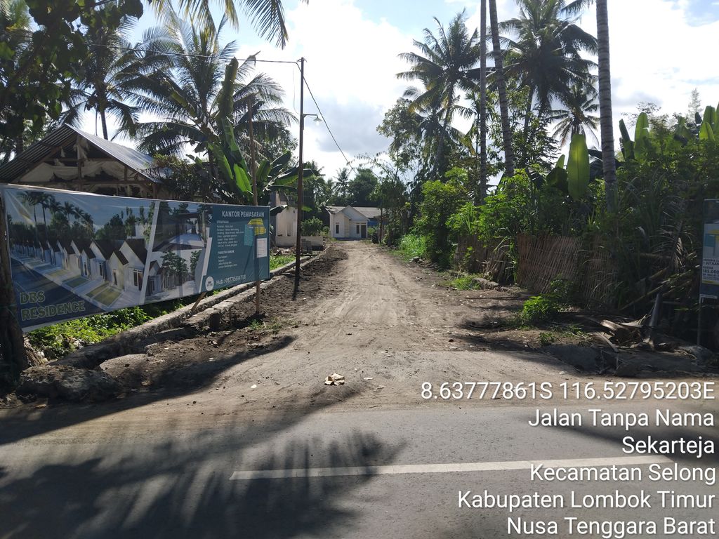 foto gerbang perumahan DBS Residence