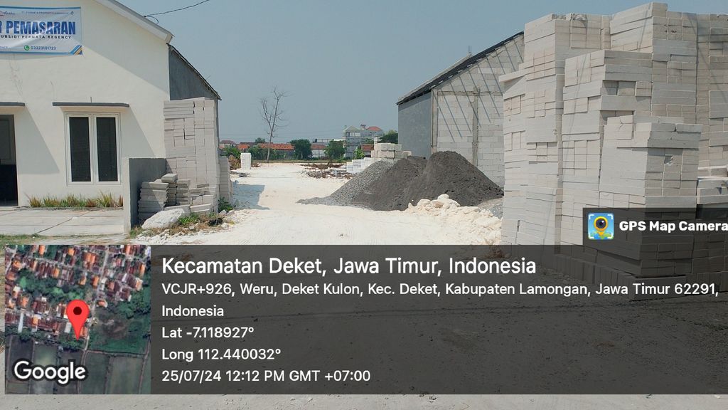 foto contoh rumah perumahan PERMATA REGENCY