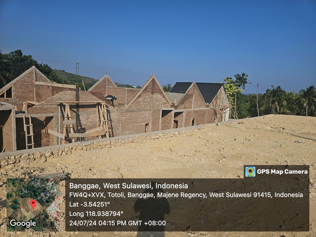 foto posisi tengah perumahan BALANIPA HILLS MAJENE