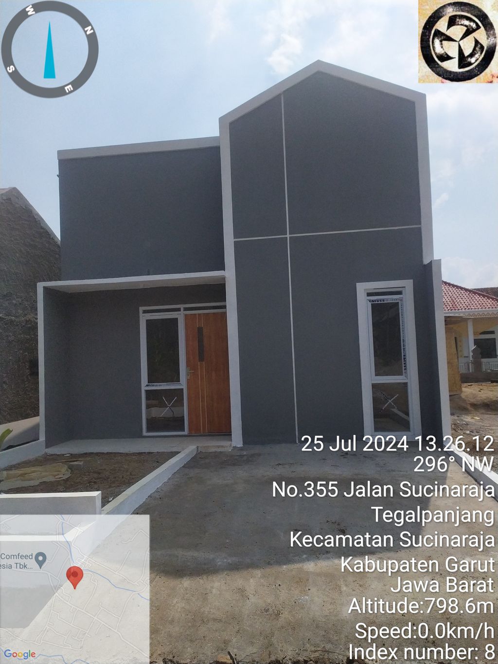 foto posisi tengah perumahan TEGALPANJANG ASRI