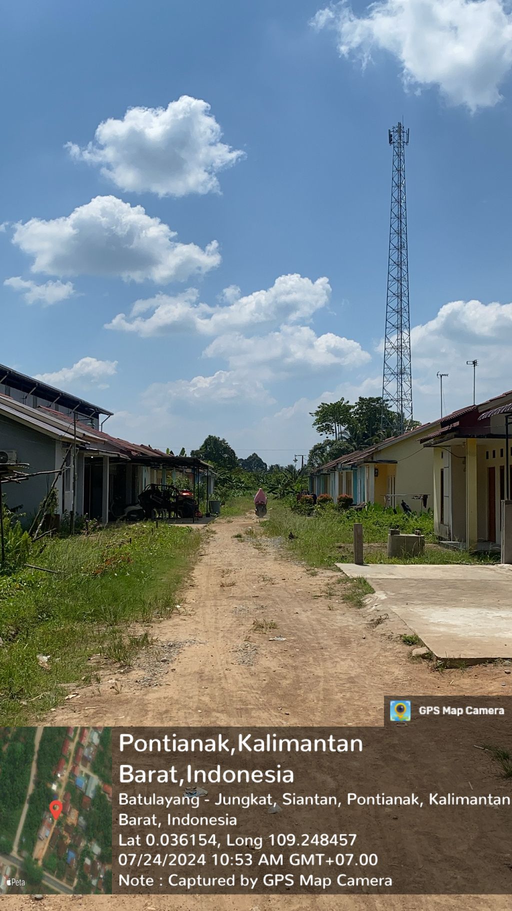 foto gerbang perumahan Pesona Wajok Residence