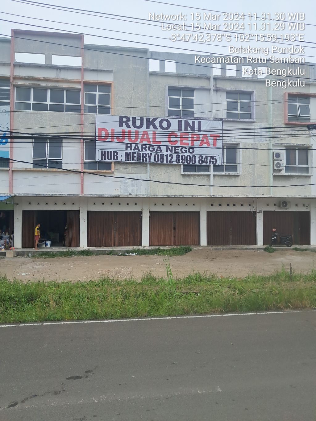 foto tampak rumah tipe Ruko Tengah perumahan Pasar Minggu Square