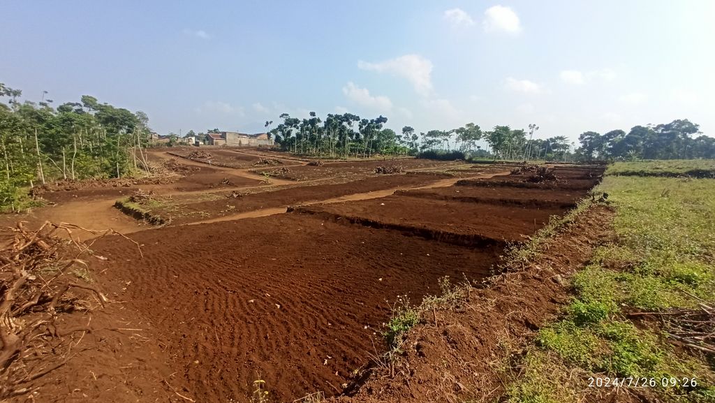 foto posisi tengah perumahan GASEAN LAND RAHARJA