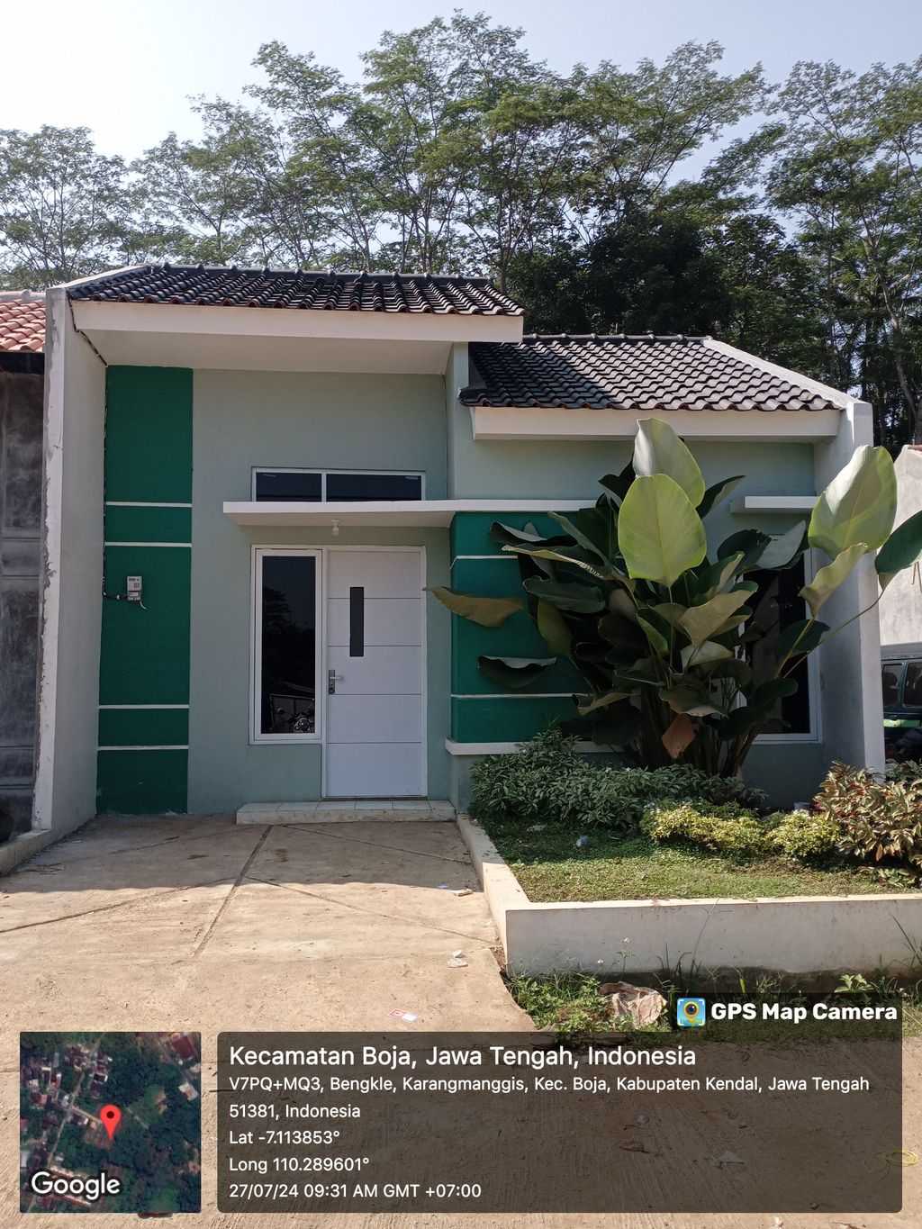 foto contoh rumah perumahan Pilar Residence Karangmanggis