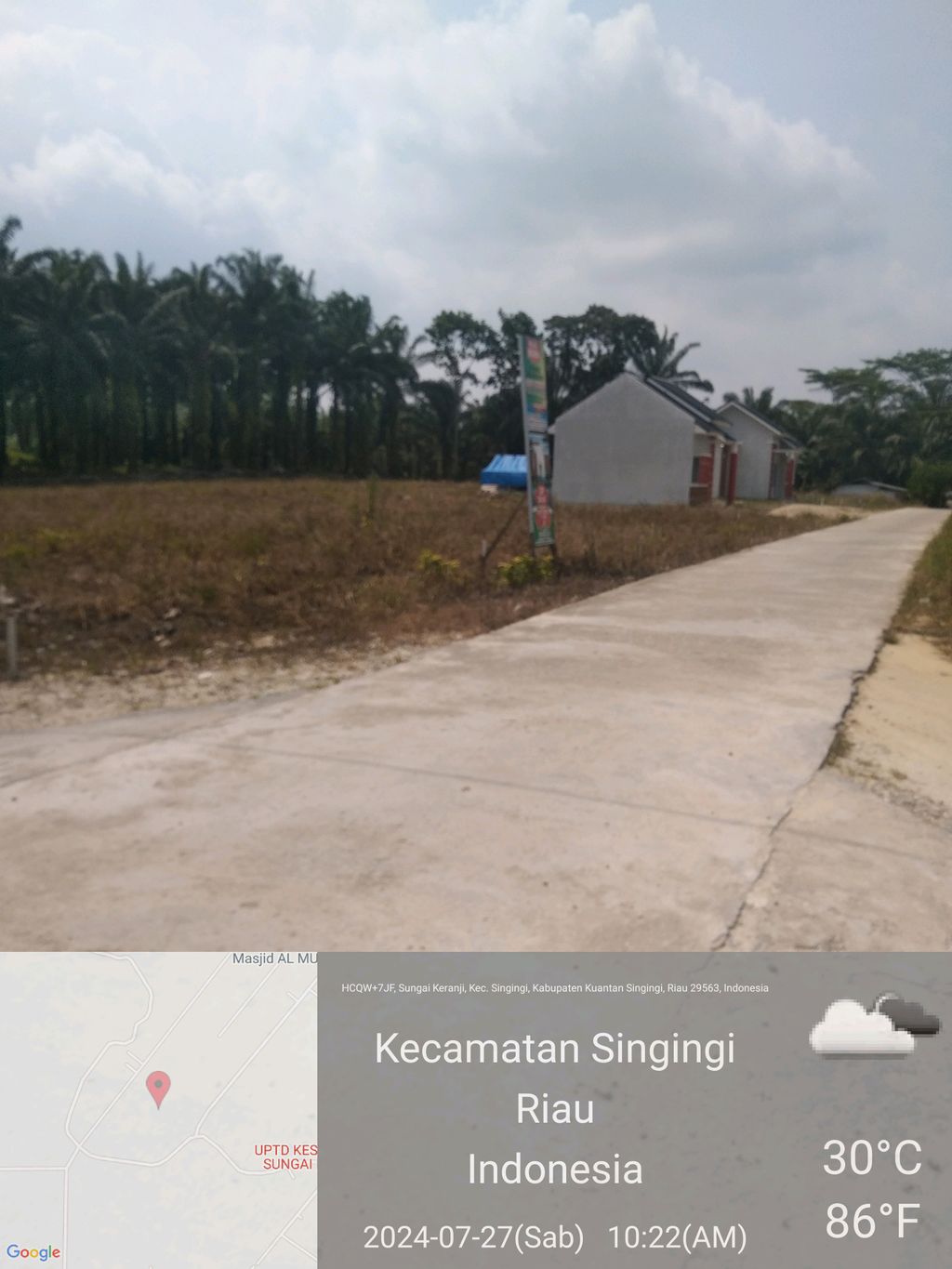 foto gerbang perumahan GRIYA KARYA 99