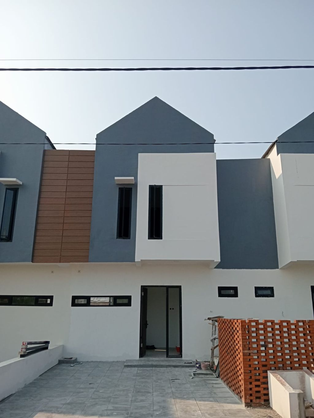 foto tampak rumah tipe THE KAES STANDAR 2 perumahan THE OSO 2