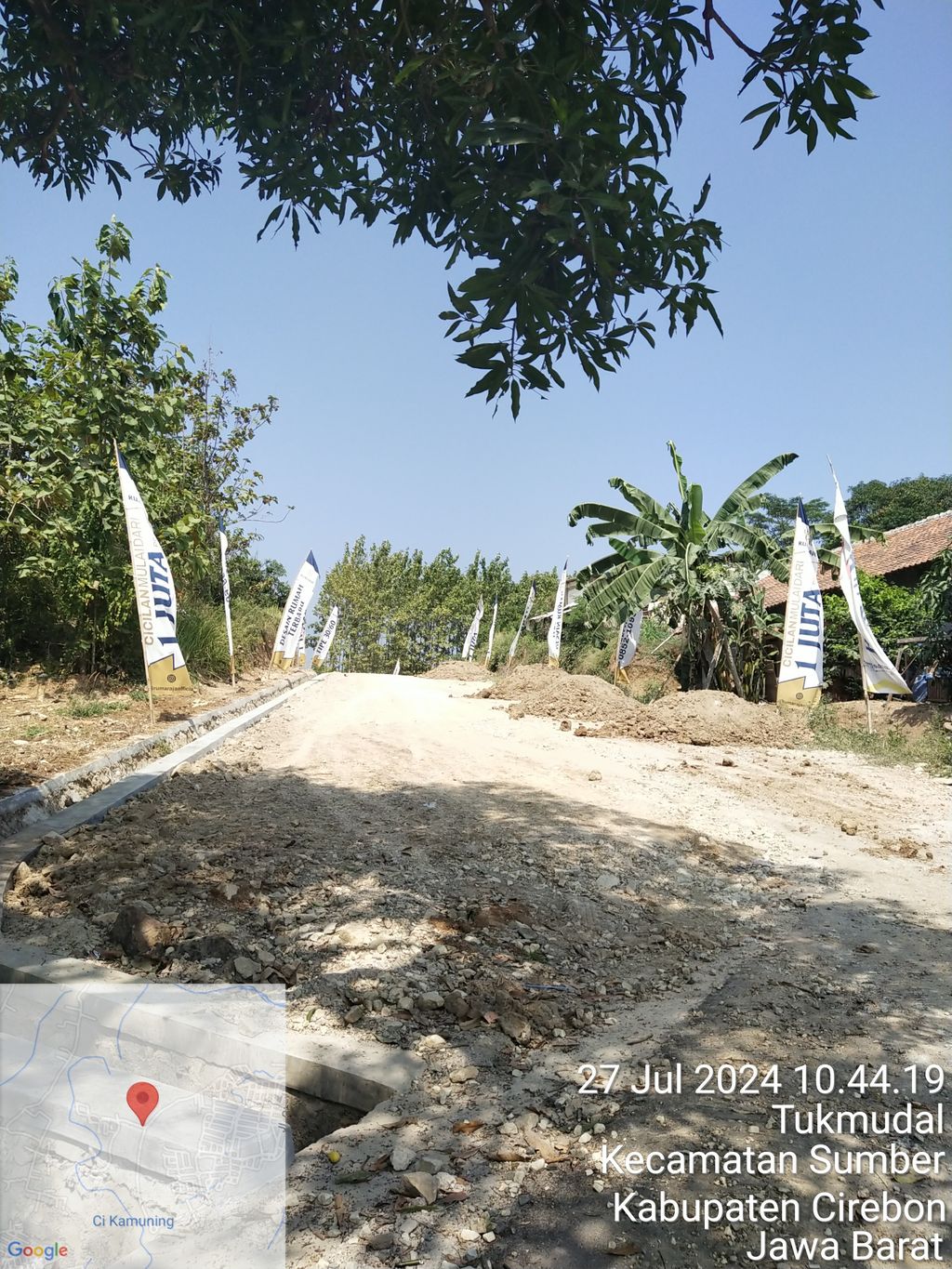 foto gerbang perumahan RUMARAJA