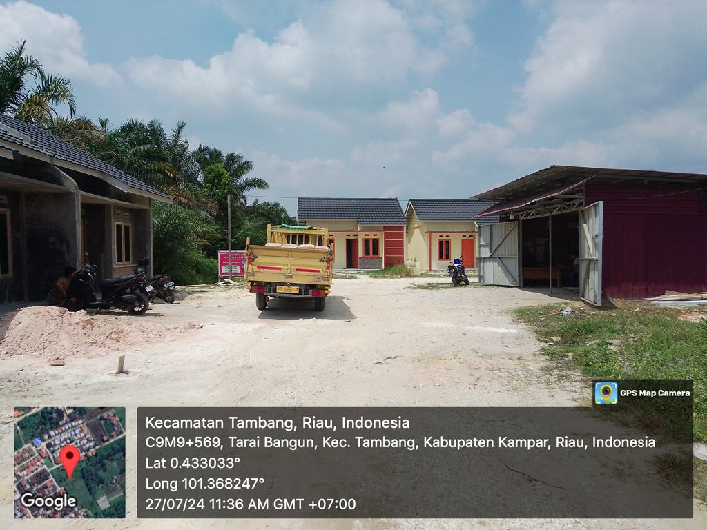 foto posisi tengah perumahan ANDIKA MAHKOTA RIAU THP 3