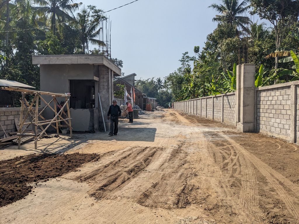 foto gerbang perumahan Dalem Danurejo Regency
