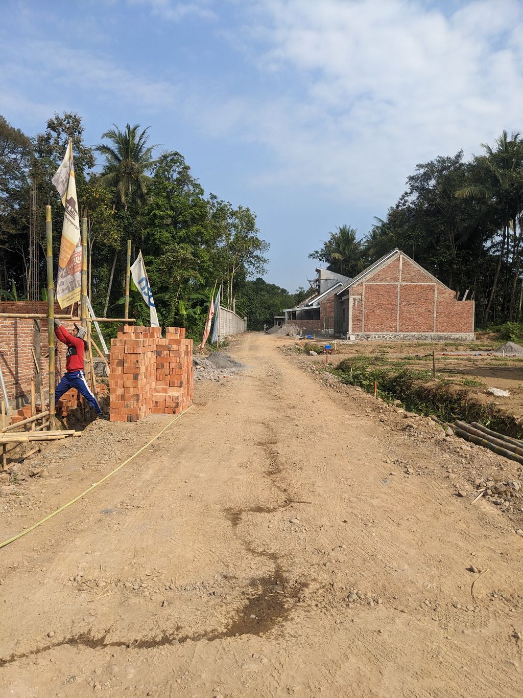 foto posisi tengah perumahan Dalem Danurejo Regency