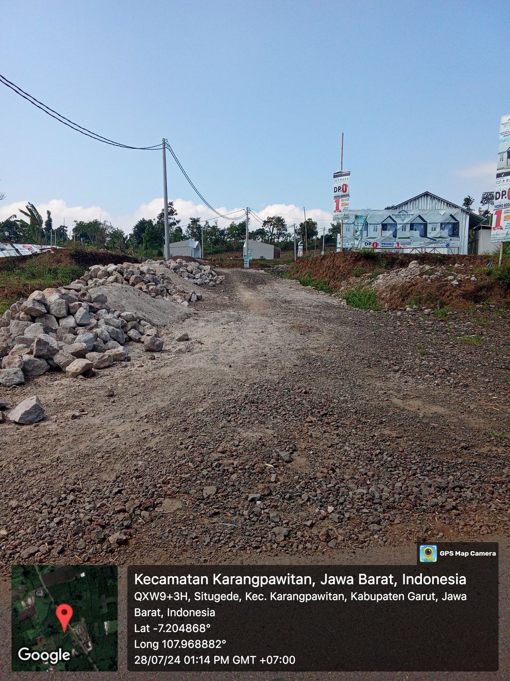 foto gerbang perumahan PESONA SITU GEDE