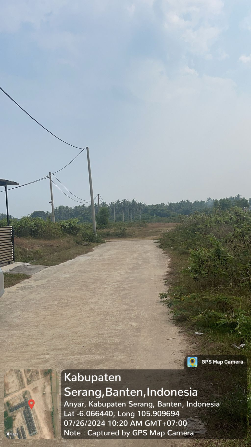 foto posisi tengah perumahan ANYER GALLERY