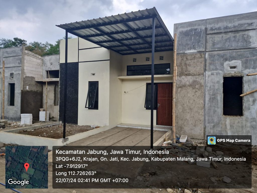 foto tampak rumah tipe 30 perumahan Marison Regency Gunung Jati