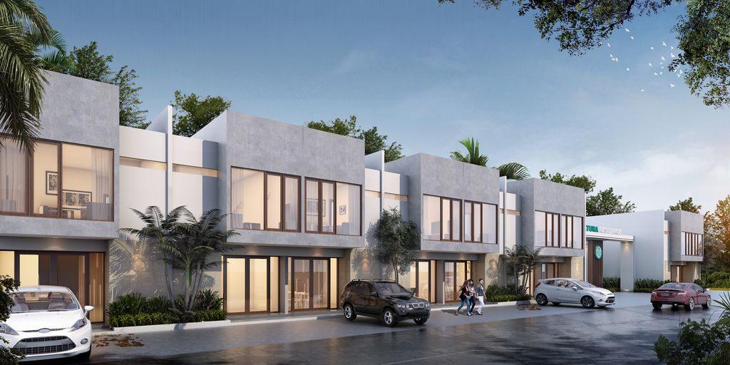 foto tampak rumah tipe RK perumahan NATURA RESIDENCE