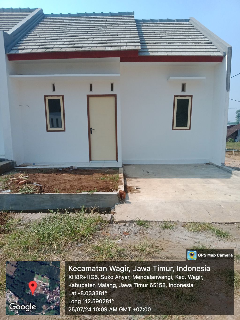 foto tampak rumah tipe 30/60 perumahan PERUMAHAN MBR GRIYA MENDALAN PERMAI