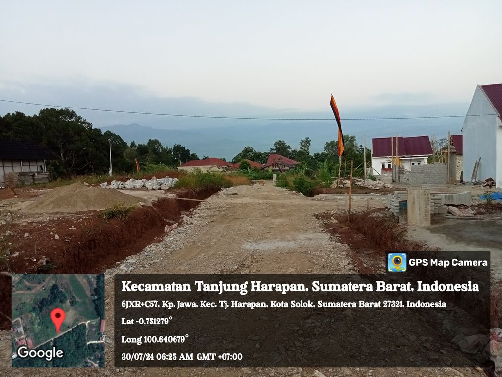 foto posisi tengah perumahan PERUMAHAN TRANSAD INDAH RESIDENCE TAHAP 2