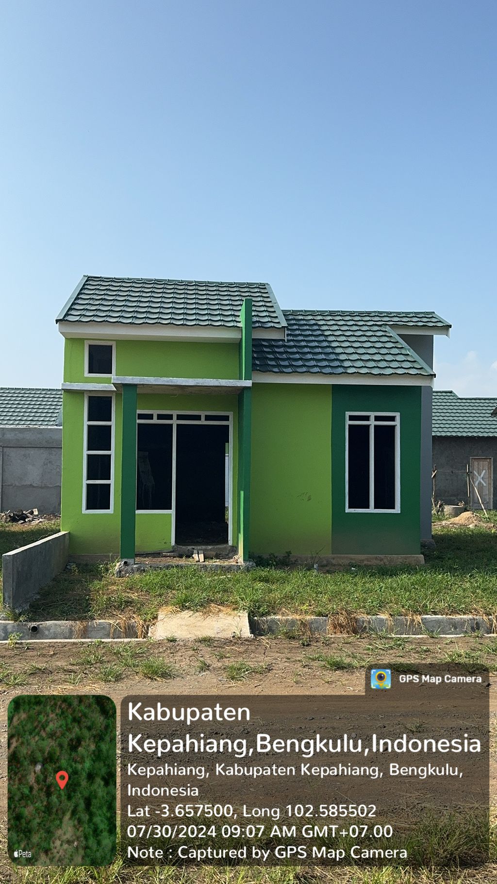 foto contoh rumah perumahan MUSI GREEN HILL 2