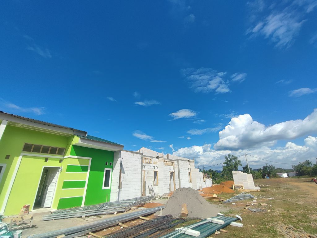 foto posisi tengah perumahan Bumi Tahfiz Alfatih