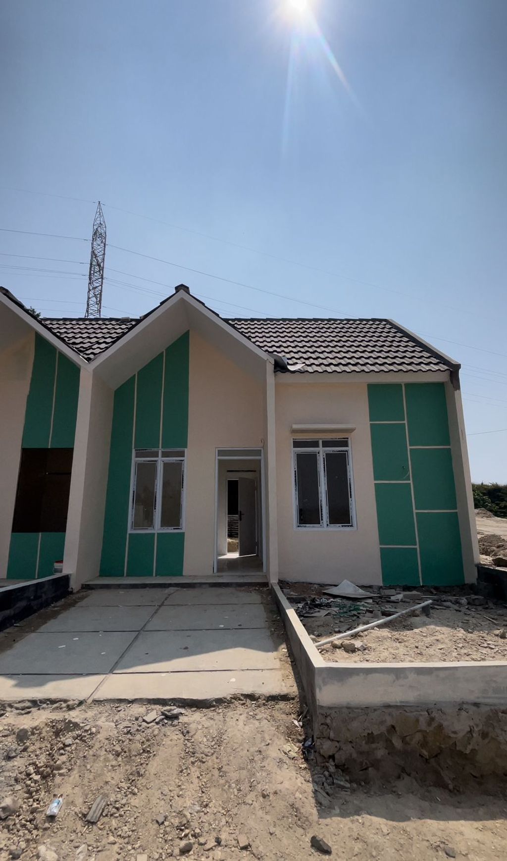 foto tampak rumah tipe scandinavian perumahan CILEGON LAND