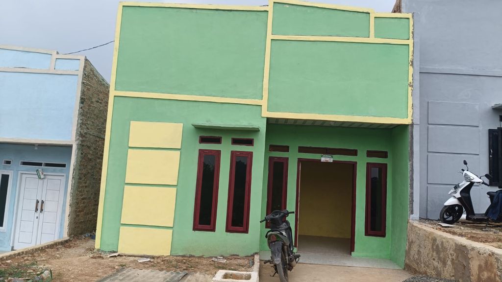 foto tampak rumah tipe 36/91 perumahan PERUMAHAN SERDANG INDAH