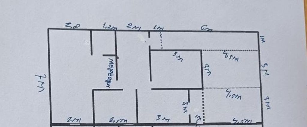 foto denah rumah tipe 36/91 perumahan PERUMAHAN SERDANG INDAH