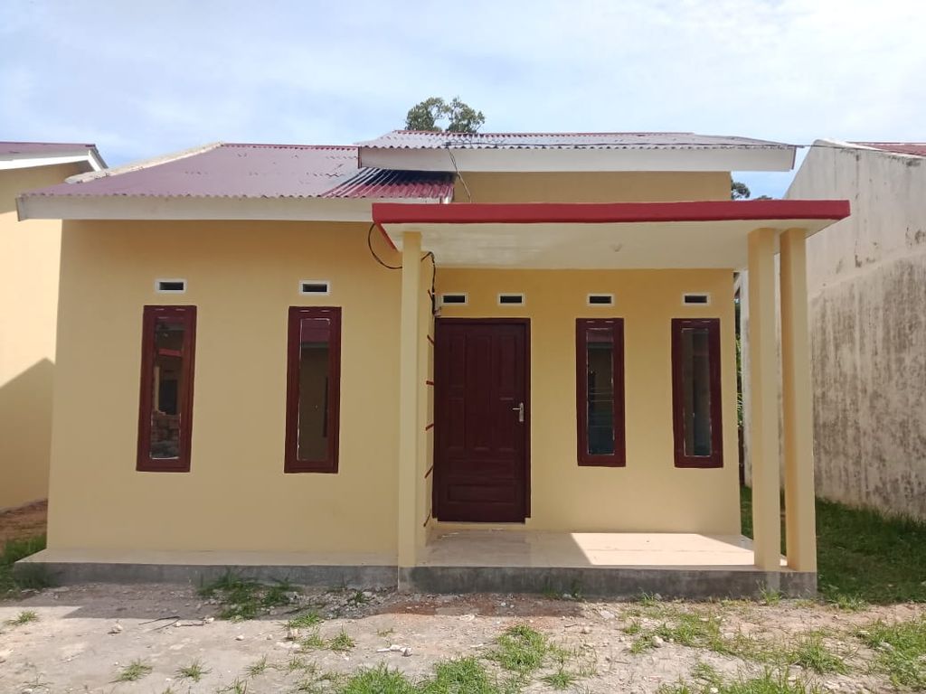 foto tampak rumah tipe 36 perumahan KENZATA RESIDENCE 6