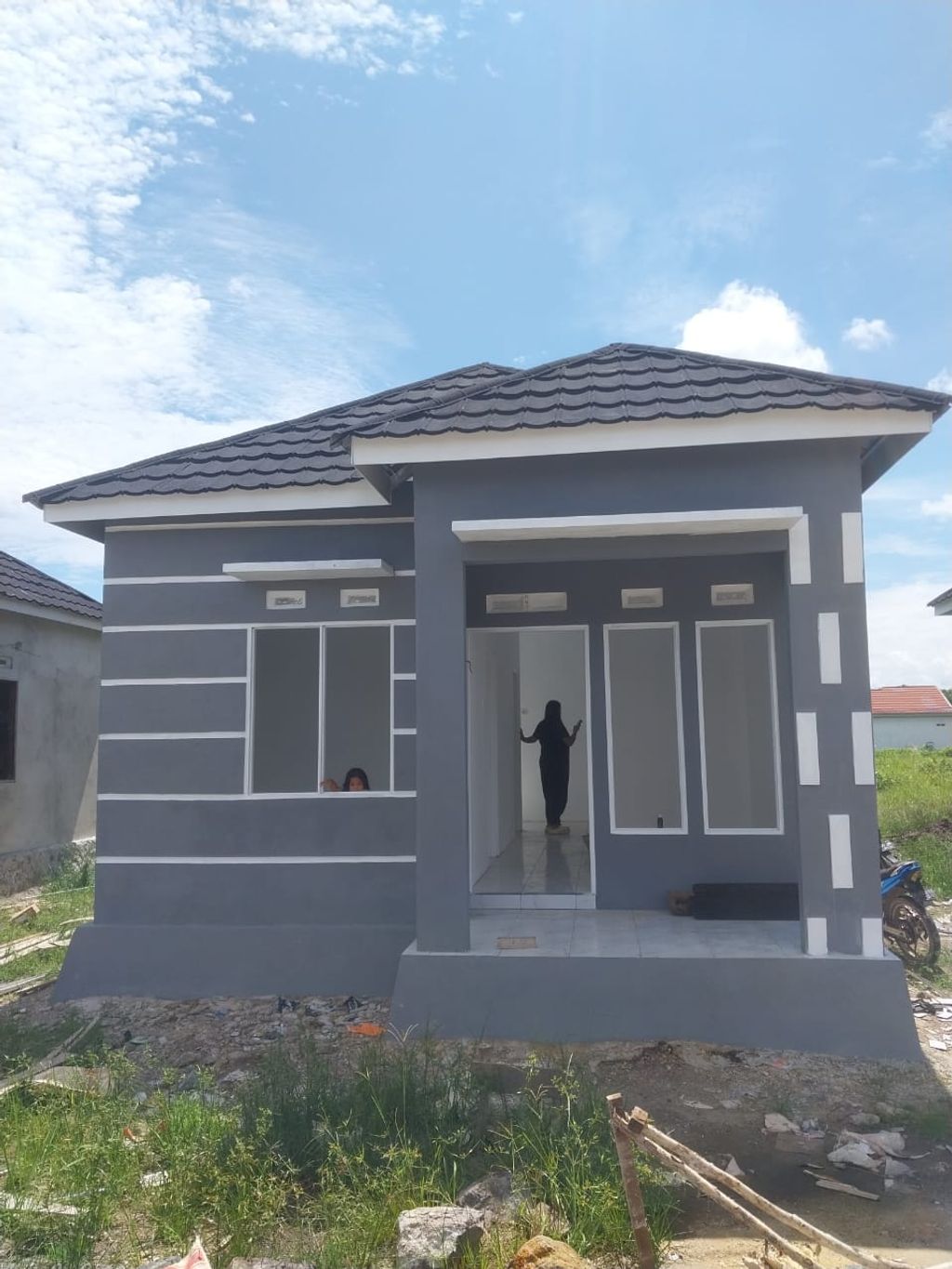 foto tampak rumah tipe 36 perumahan FIRDA RESIDENCE