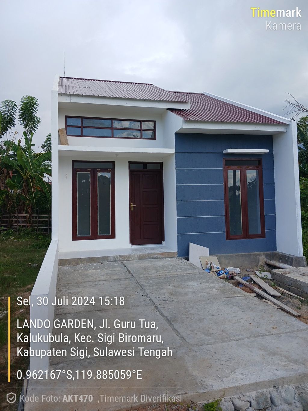foto contoh rumah perumahan LANDO GARDEN