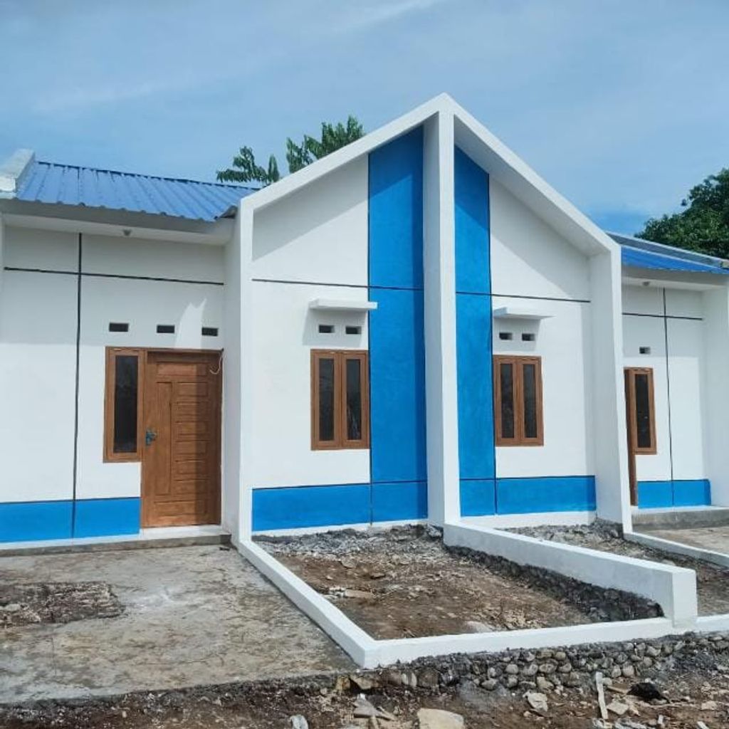 foto tampak rumah tipe Prosperity perumahan Aster Regency 2