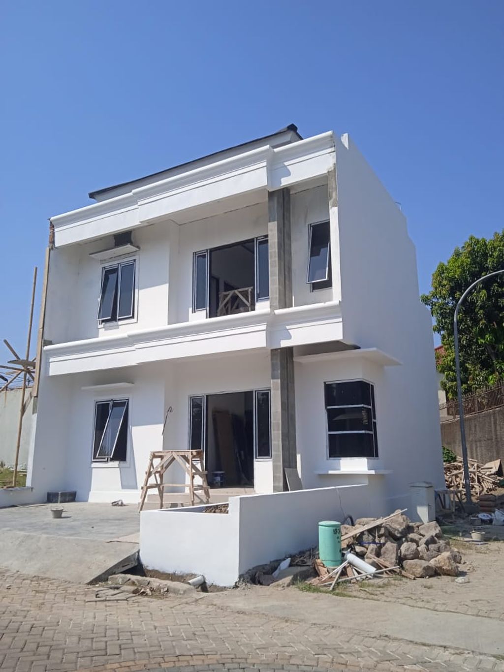 foto tampak rumah tipe 75/93 perumahan DUA MATA RESIDENCE