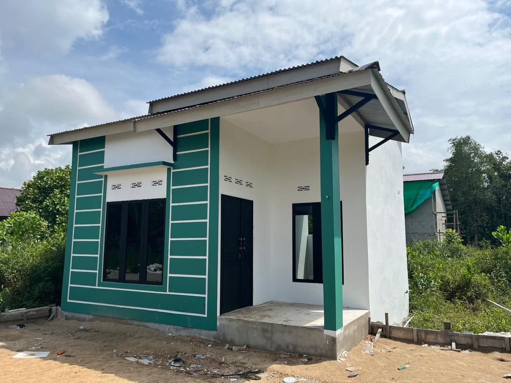 foto tampak rumah tipe 36 perumahan MULIA KALBAR BARU