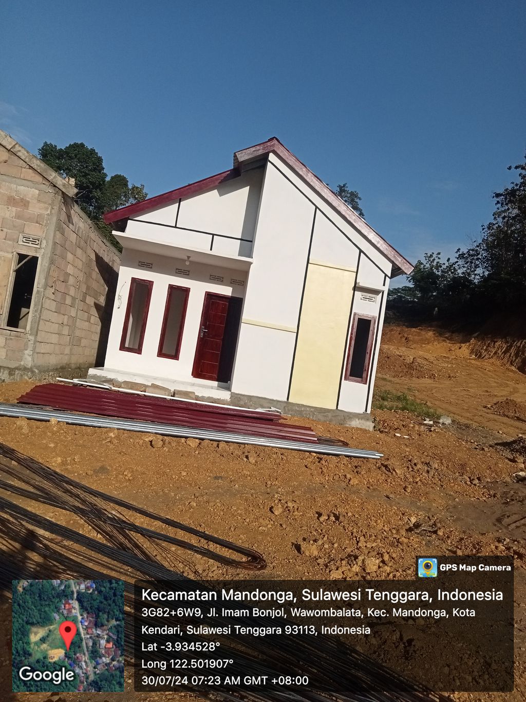 foto tampak rumah tipe 36 perumahan FELICYA RESIDENCE