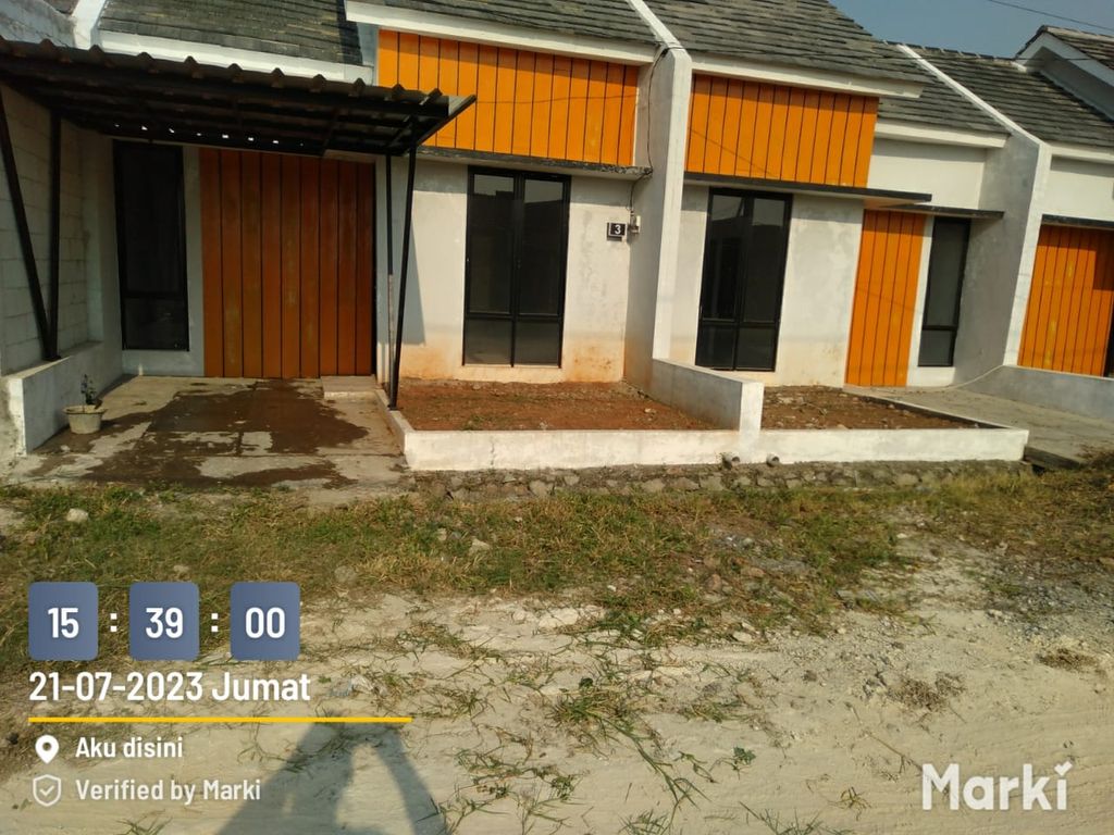 foto tampak rumah tipe 30/60 perumahan GRIYA MUKTI RESIDENCE TAHAP III