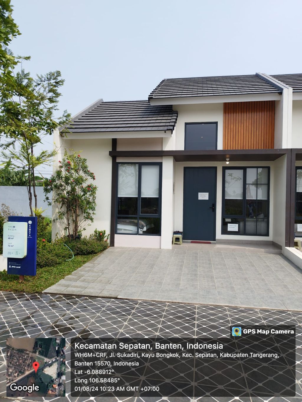 foto contoh rumah perumahan Kamaya Village