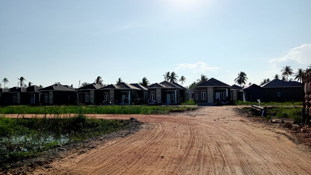 foto posisi tengah perumahan AZZAM REGENCY 2