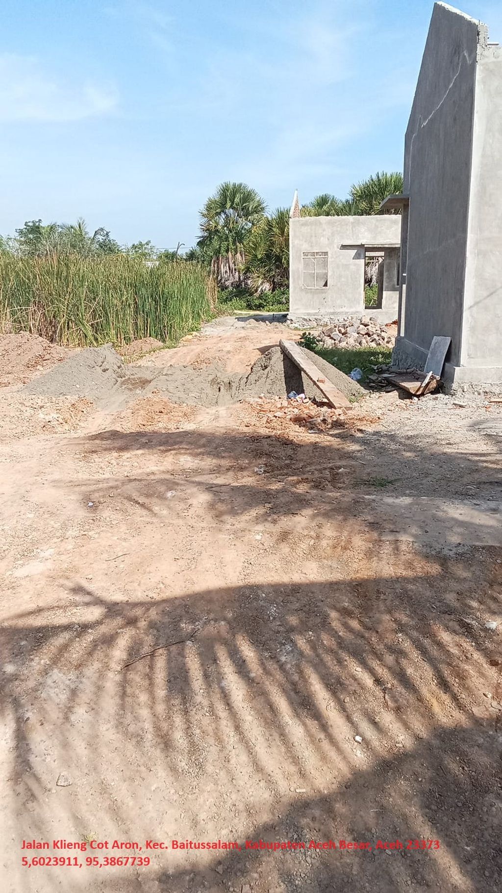 foto gerbang perumahan Grand Cot Paya Residence