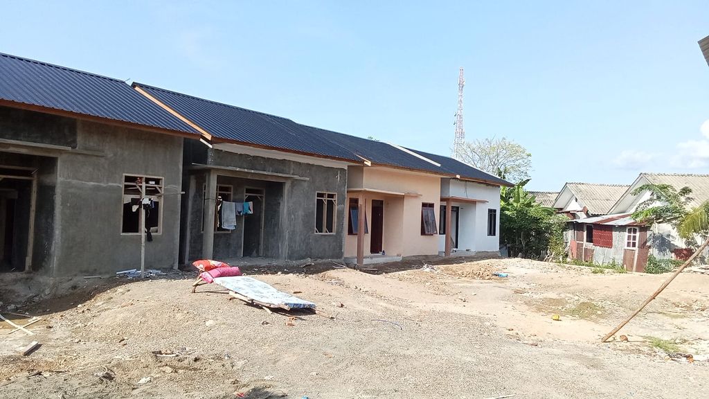 foto posisi tengah perumahan Grand Cot Paya Residence