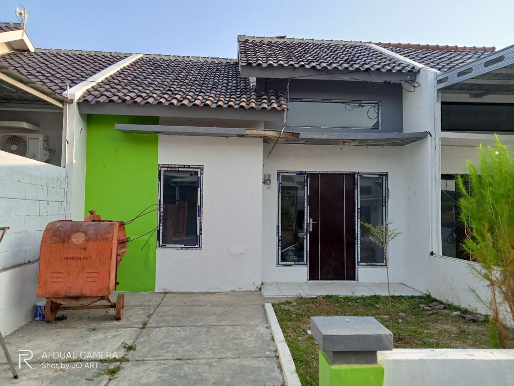 foto tampak rumah tipe cateleya perumahan ARFIZ RESIDENCE