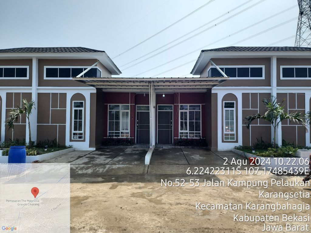 foto contoh rumah perumahan THE MAGNOLIA GRANDE